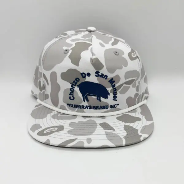 Chorizo de San Manuel - Snow Camo Roper Hat