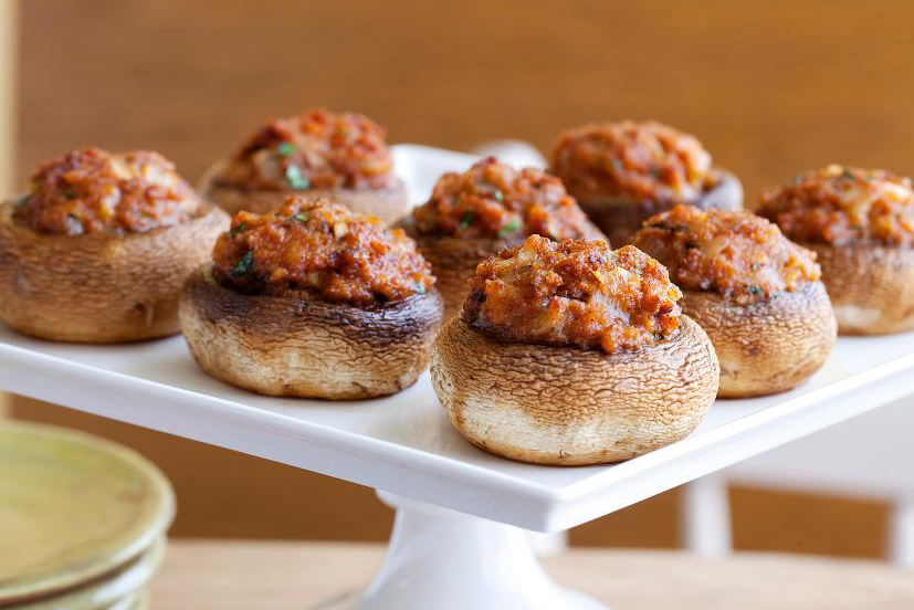 Chorizo Stuffed Mushrooms