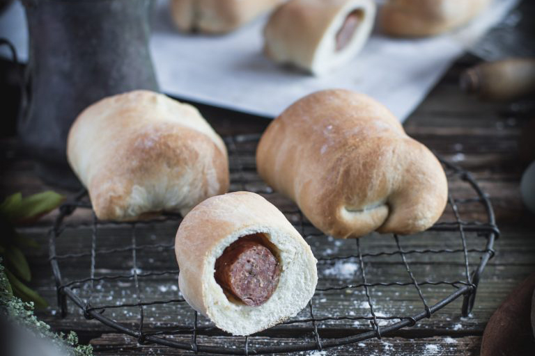 Czech-Style Kolaches with Chorizo de San Manuel Jalapeño and Cheese Sausages 1 Czech Style Klobasniki with Jalapeno Cheese Sausage 13