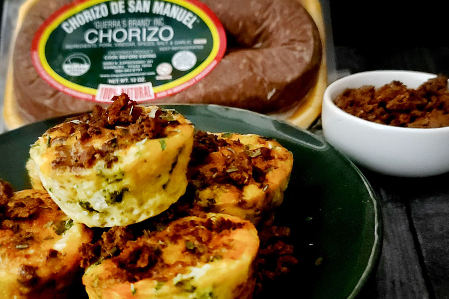 Chorizo Egg Muffins