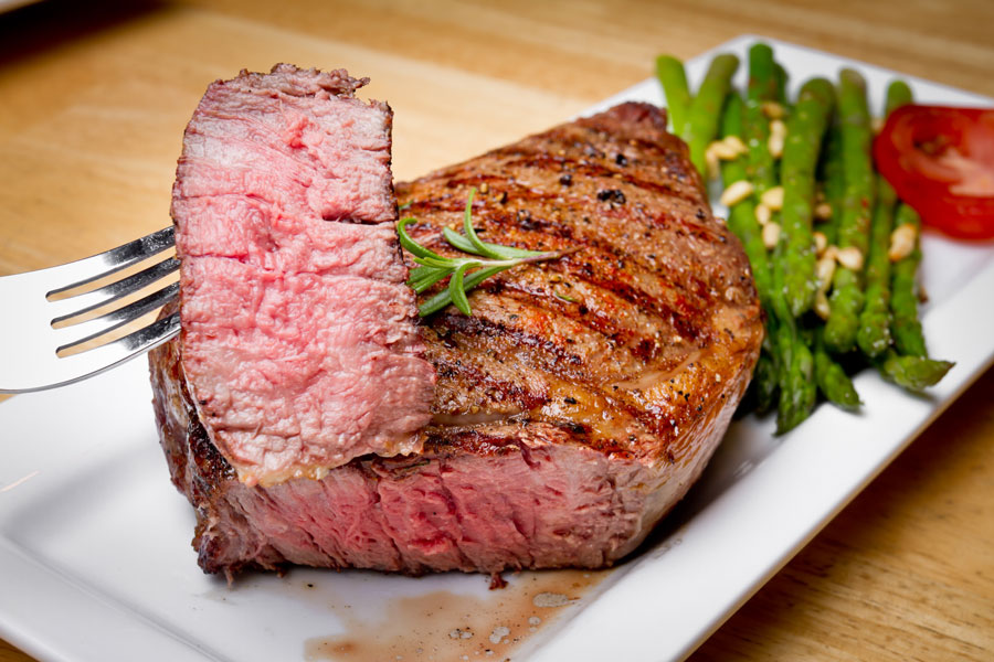 Marinated Ribeye Steaks with Caper and Sundried Tomatoes! 1 ribeye