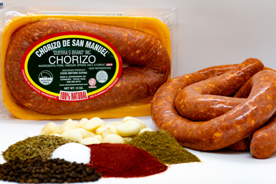 Guerra's Brand Chorizo at the Chorizo shop