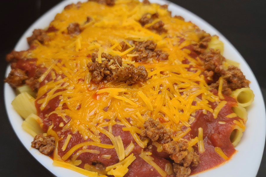 Prepare a Delectable Portion of Cheesy Chorizo Rigatoni for Dinner! 1 Prepare a Delectable Portion of Cheesy Chorizo Rigatoni for Dinner!