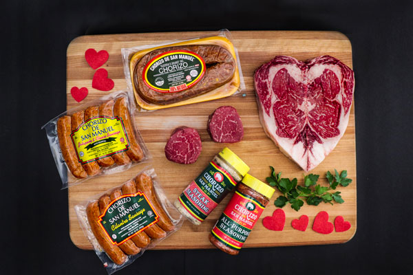 At Chorizo de San Manuel, we know that picking out the right meats for a Valentine’s Day barbeque dinner can be a little tough.