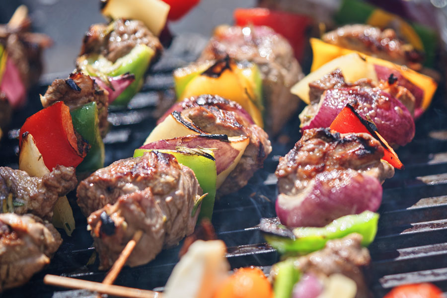 Our Prime Steaks - Kebob Style in 6 Easy Steps! 1 How to Grill Prime Steaks Kebobs in 6 Easy Steps!