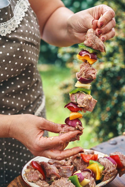 Setting Up Your Kebobs
