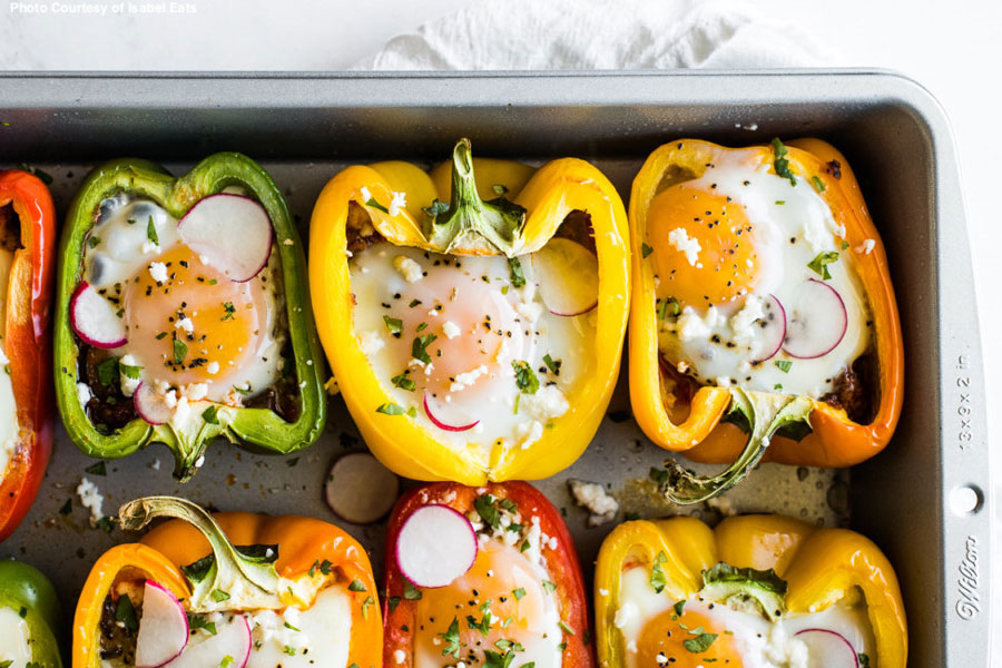 Serve Up These Chorizo-Stuffed Breakfast Peppers!