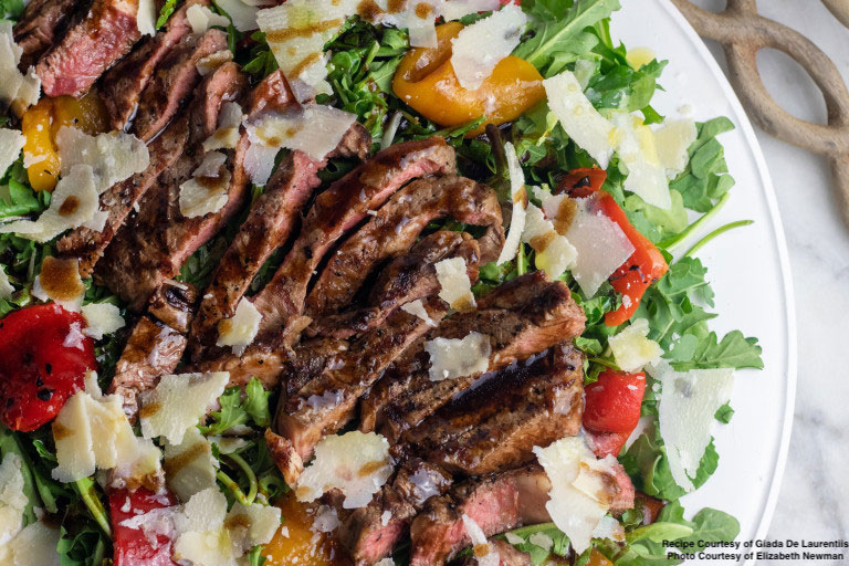 Try This Prime Ribeye Steak Salad with Balsamic Vinaigrette!