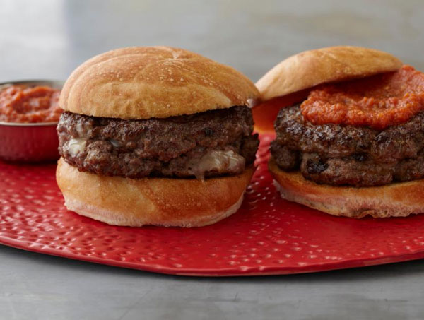 Inside-Out Chorizo Burgers 