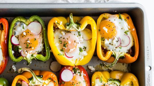 Chorizo-Stuffed Bell Peppers