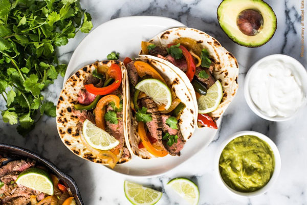 Marinated Beef Fajita Tacos