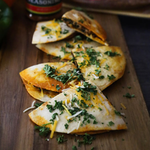 Chorizo Quesadillas