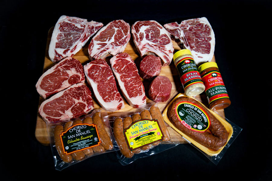 Prime Steaks in a curated gift box