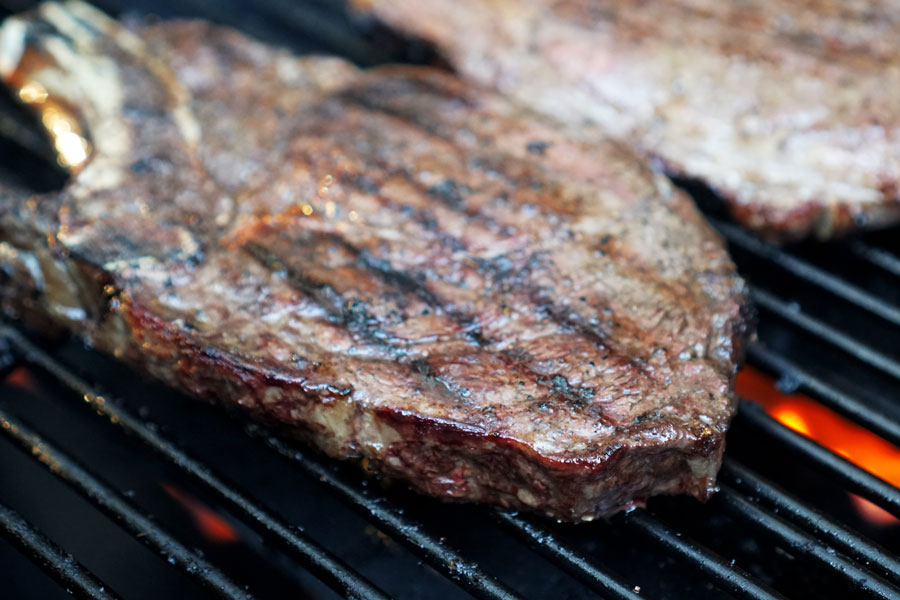 Grill prime steaks with these smoking methods.
