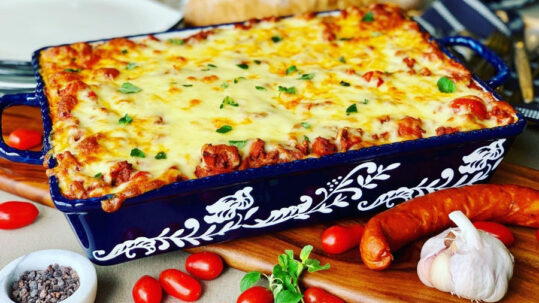 Mexican Chorizo Lasagna