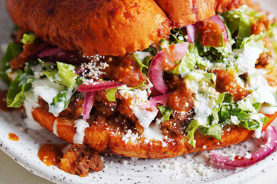 Mexican Chorizo Pambazo