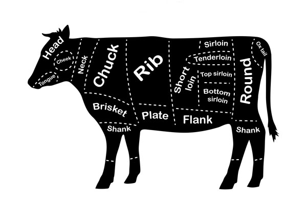 Different Cuts of Beef 