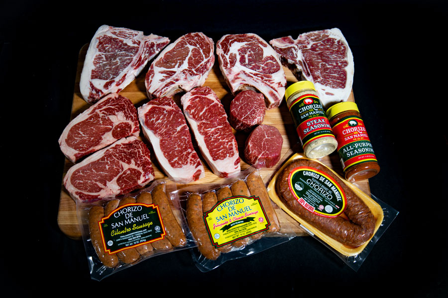 Steak Boxes from Chorizo de San Manuel