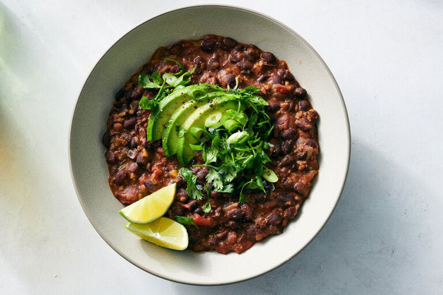 Simple 10 Ingredient Black Bean and Mexican Chorizo Stew 1 Mexican Chorizo Stew