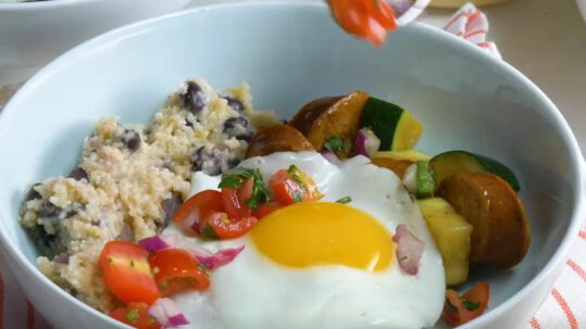Mexican Chorizo & Grits