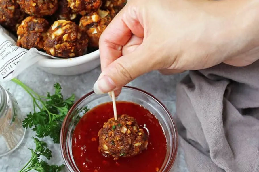 spicy Mexican chorizo balls recipe