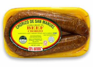 beef chorizo